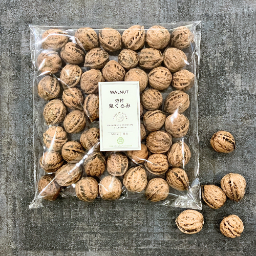 殻つき 鬼クルミ 国産 500g | 雑穀屋やま元 – 雑穀屋 やま元