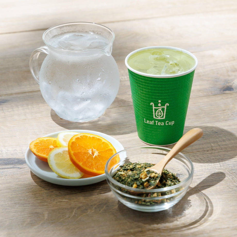 Leaf Tea Cup シトラス緑茶 – 雑穀屋 やま元