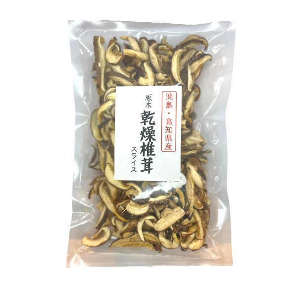 国産 原木乾燥椎茸（スライス）100g 徳島県・高知県産| 雑穀屋やま元